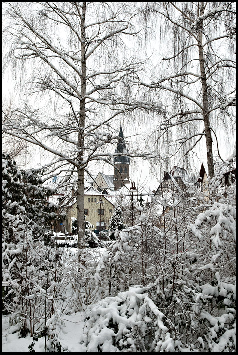 Eppingen im Winter 2010