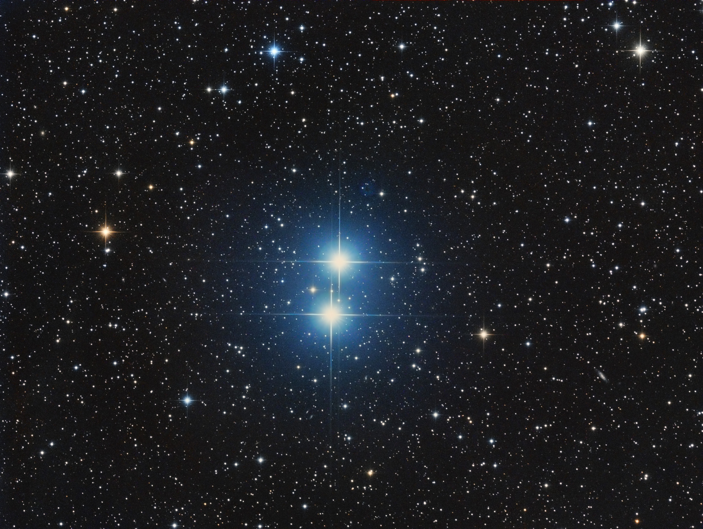 Epsilon Lyrae - ein astrofotografischer Schnellschuss ;-)