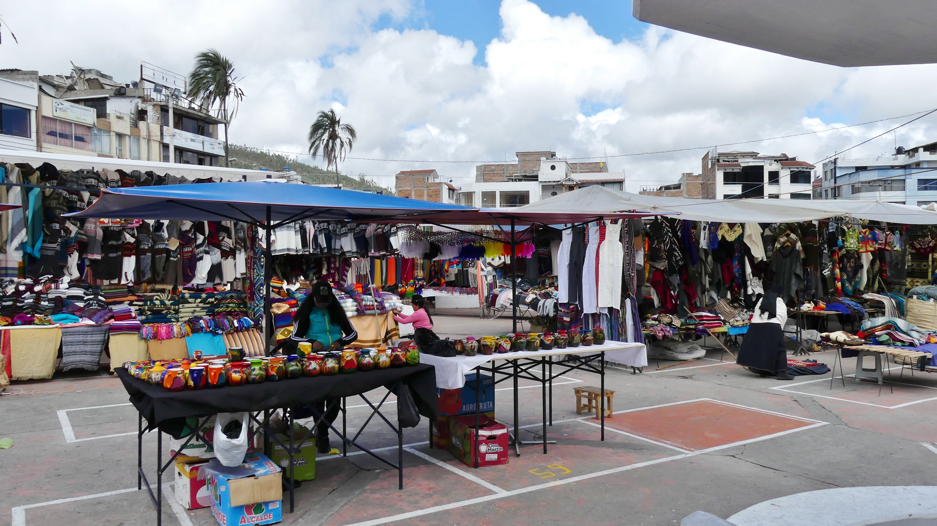 Equador - Besuch des Indiomarktes in Otavalo