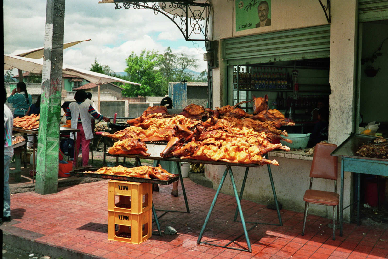 Equador-Nicht für Vegetarier