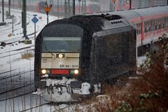 ER 20 der NOB im Hbf. Kiel.