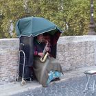 er, der saxophonspieler von der brücke