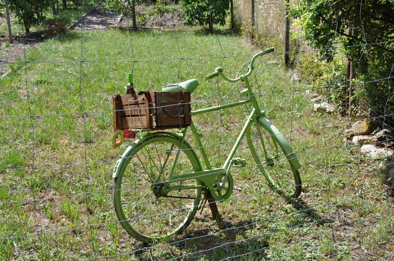 Er fährt jetzt E-Bike...:-)