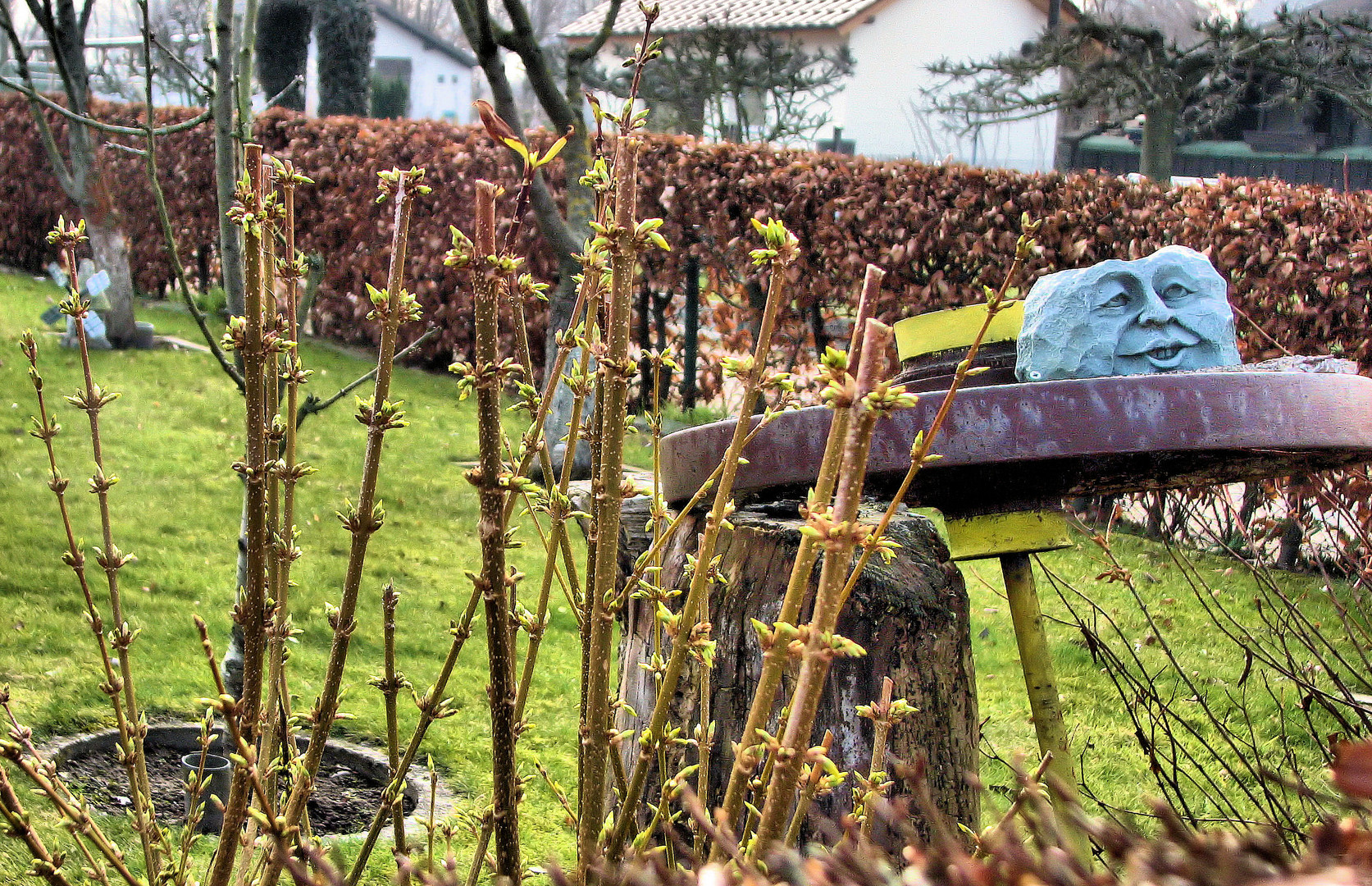 Er freut sich auf den Frühling