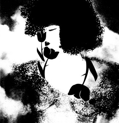 "Er hat ihr Tulpen geschenkt."