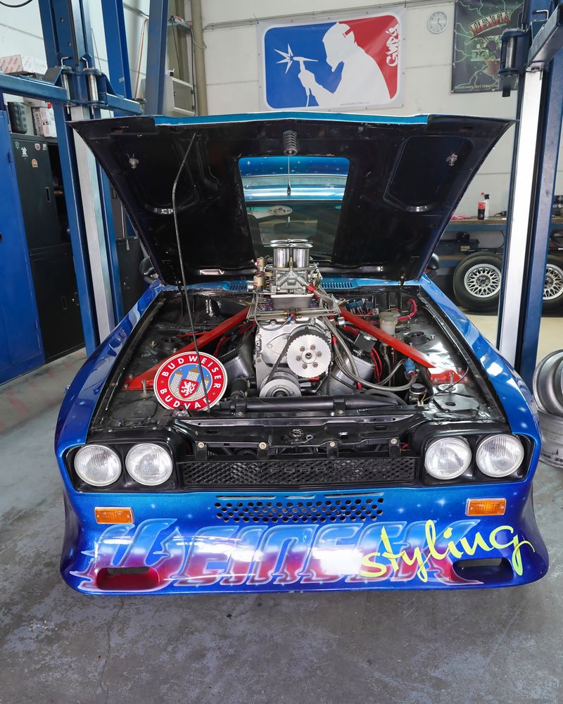 Er lebt !! "Ford Capri" Dragster !! die erste . . . 