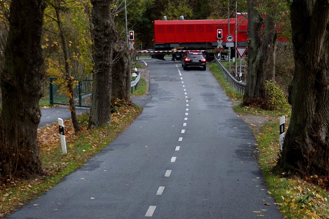 Er pflügt sich seinen Weg