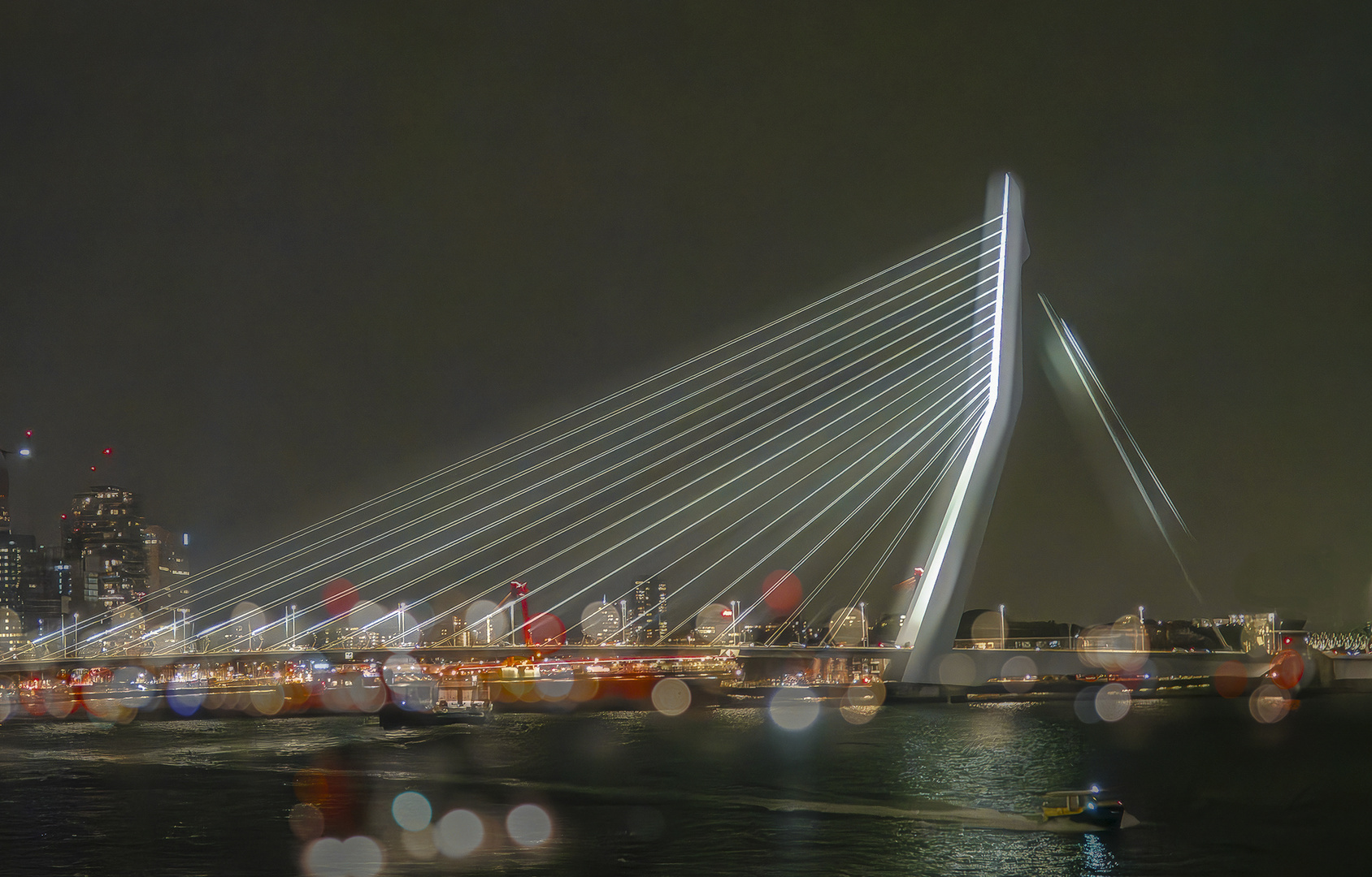 Erasmus Brücke Rotterdam / Erasmus Bridge Rotterdam