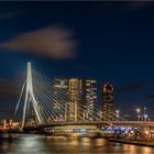 Erasmusbrücke 10.7, Rotterdam @ Night.