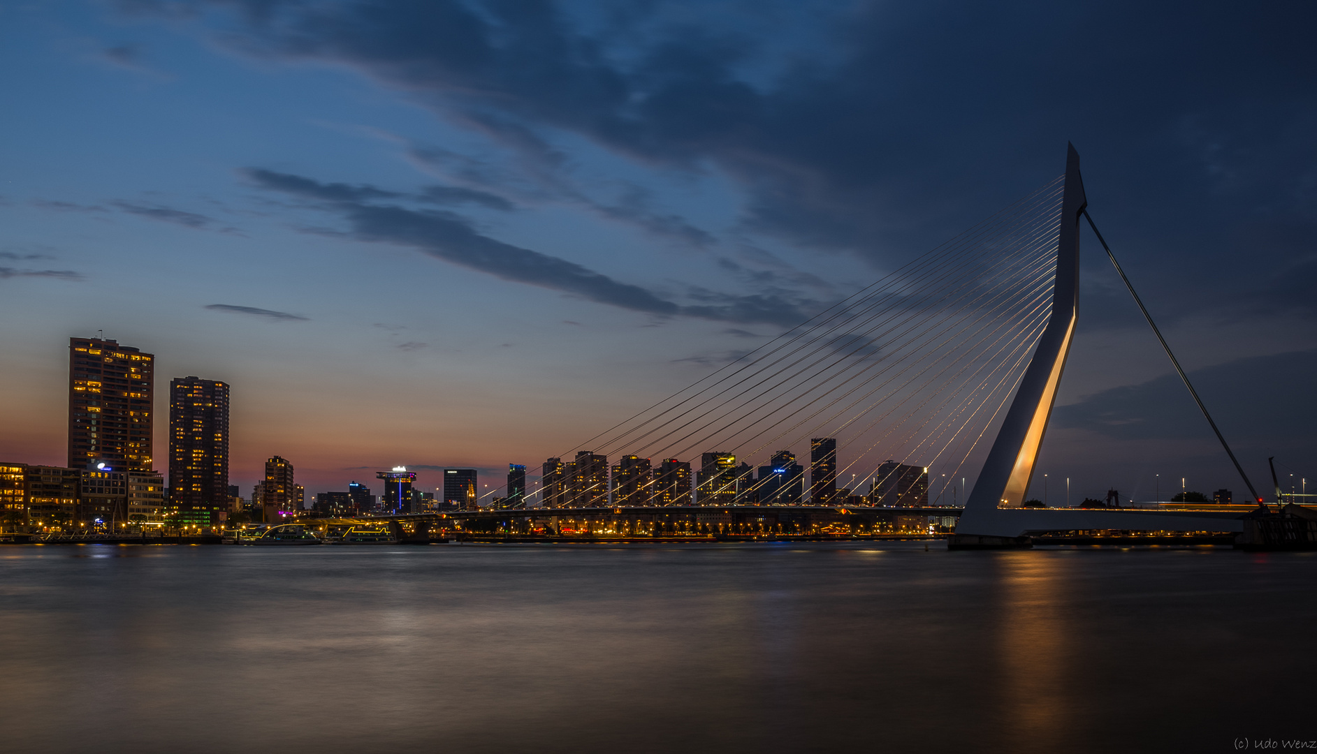 *Erasmusbrücke* in Rotterdam