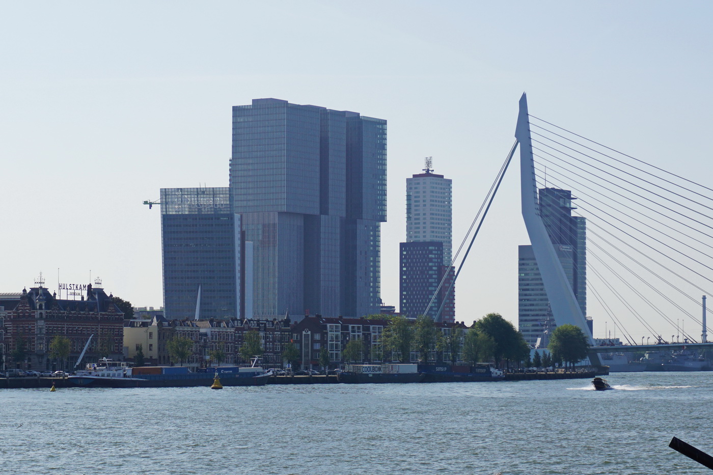 Erasmusbrücke in Rotterdam 