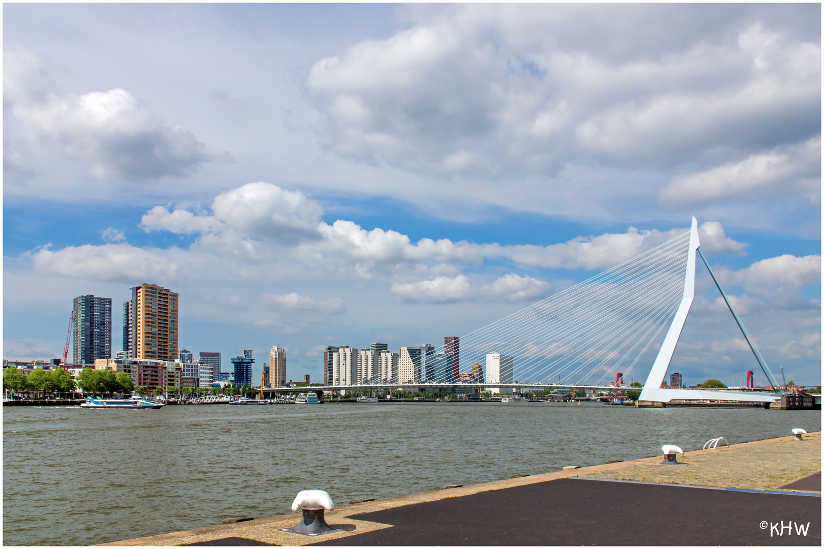 Erasmusbrücke Rotterdam (NL)