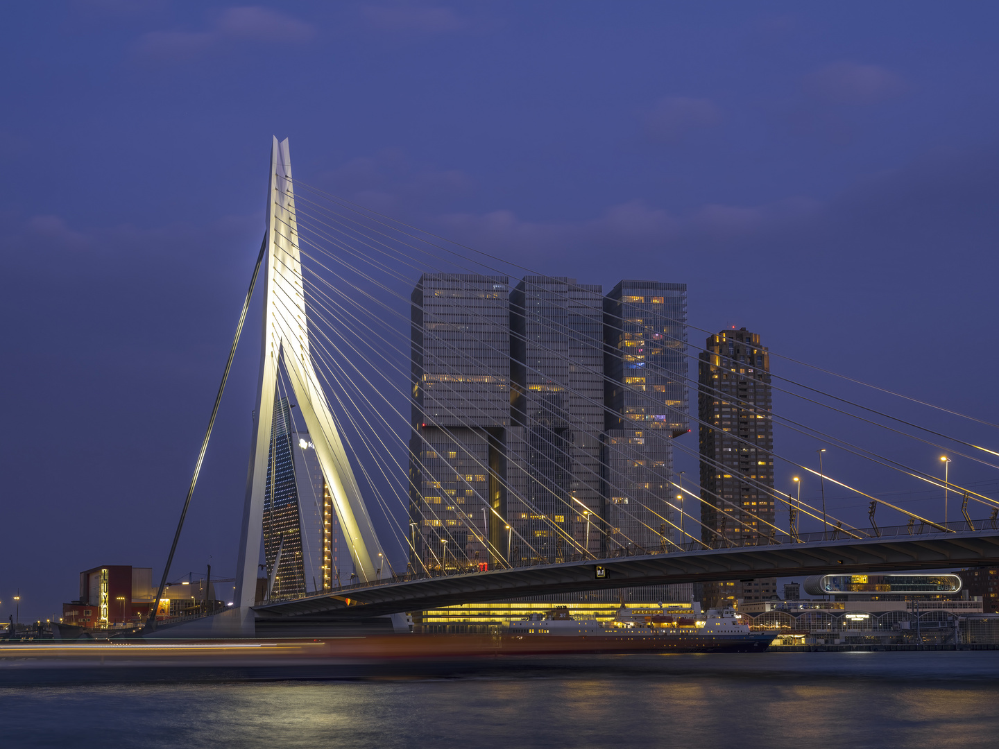 Erasmusbrücke Rotterdamm I