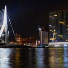 Erasmusbrücke und Skyline Rotterdam