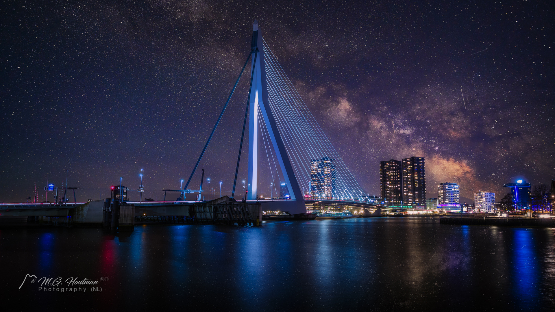 Erasmusbrug (De Zwaan) - Rotterdam (NL)