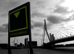 Erasmusbrug in Rotterdam