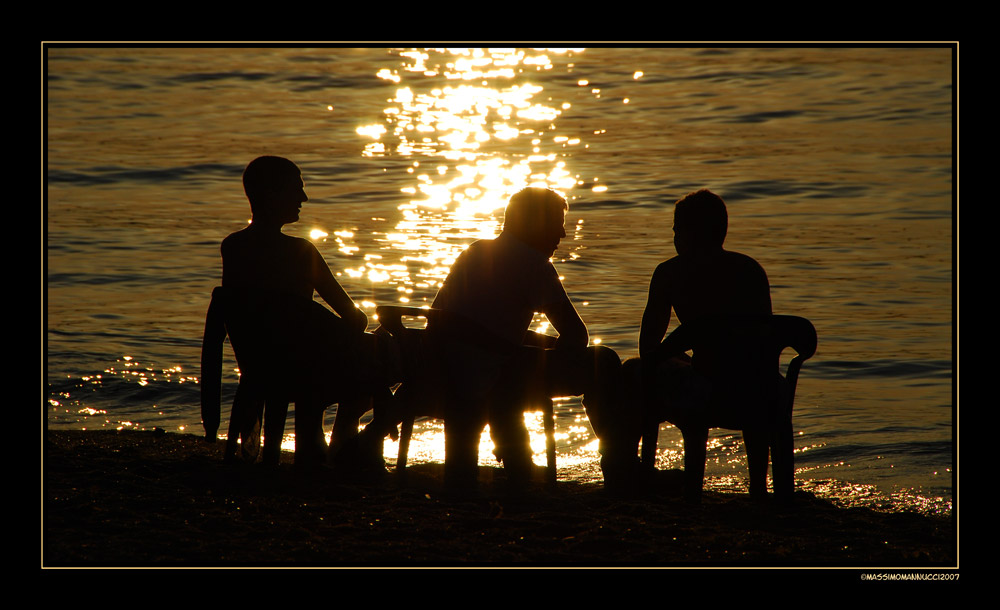 Eravamo 3 amici al mar....