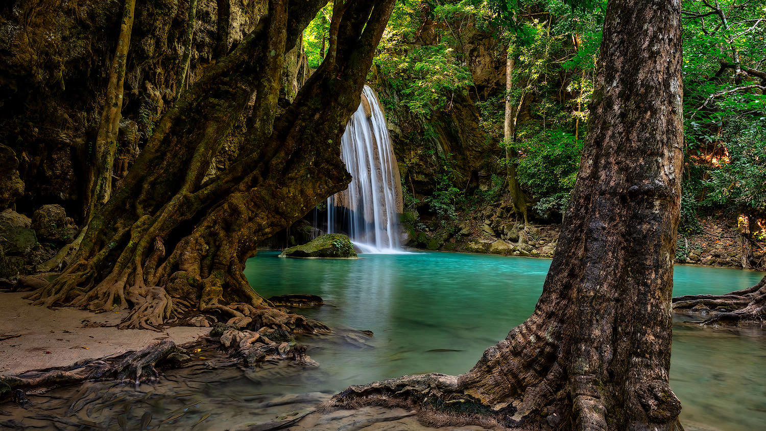 Erawan Wasserfälle