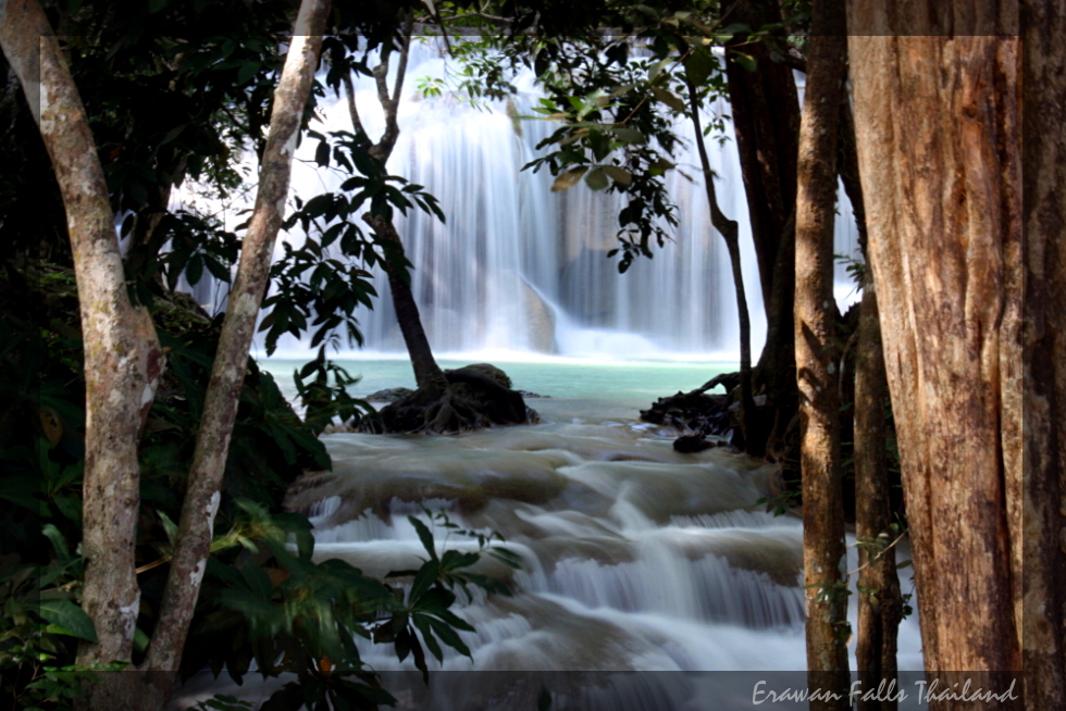 Erawan Wasserfall Thailand