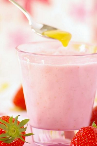 Erdbeer-Bananen-Smoothie