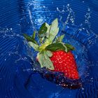 Erdbeer-Splash