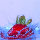 Erdbeere geht baden - 1