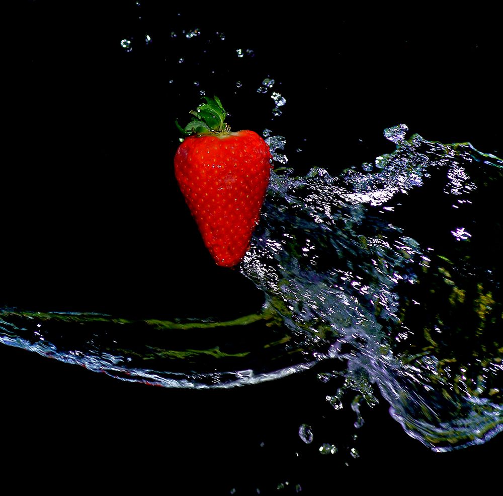 Erdbeere - Splash