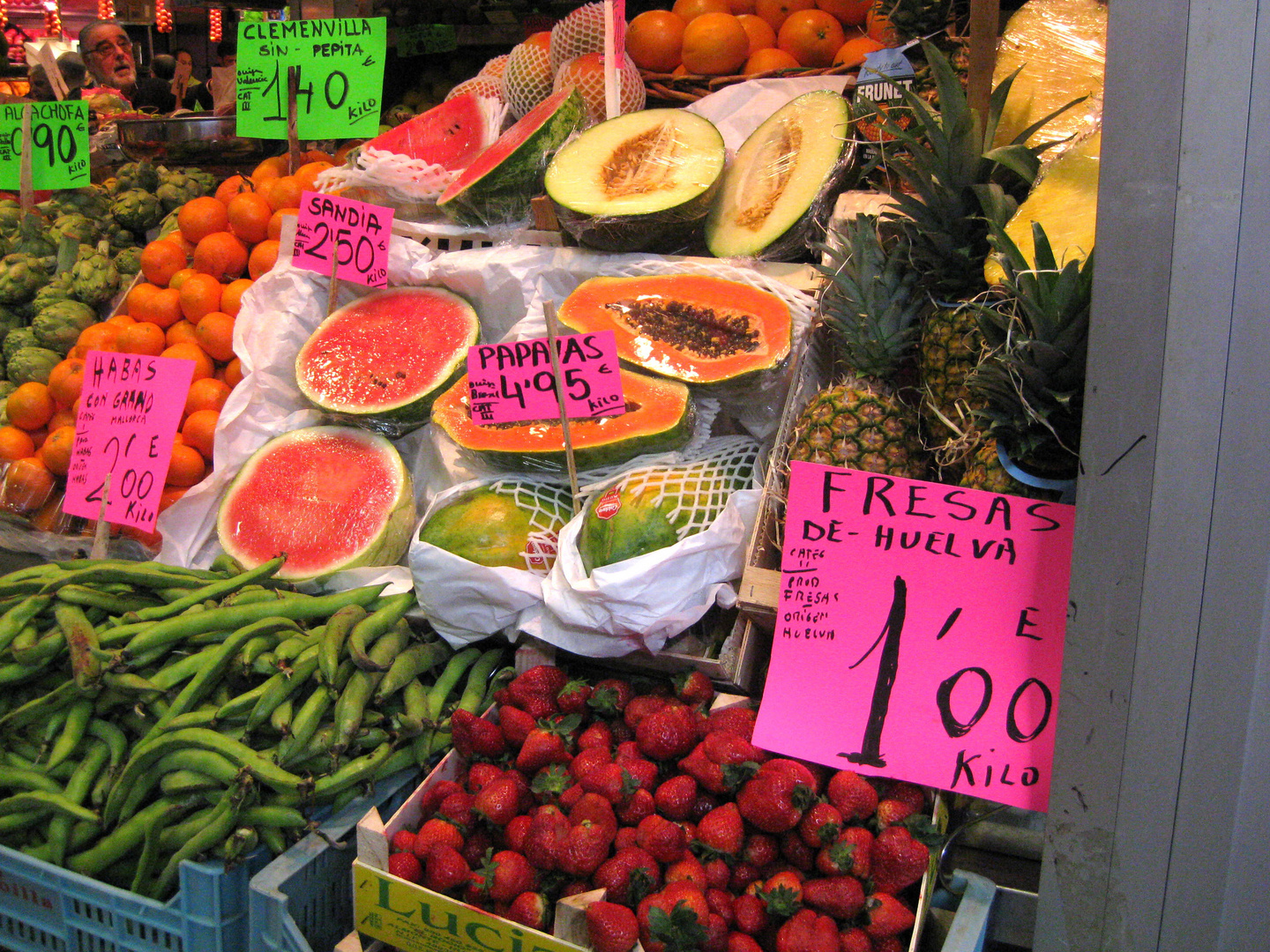 Erdbeeren à 1 EUR/kg