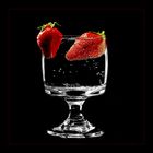 Erdbeeren im Glas