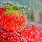 Erdbeeren im Glas