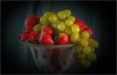Erdbeeren  - Weintrauben