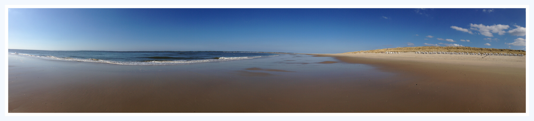 " Erde - Europa - Nordsee - Baltrum - 270 Grad Rundumansicht - Strand "