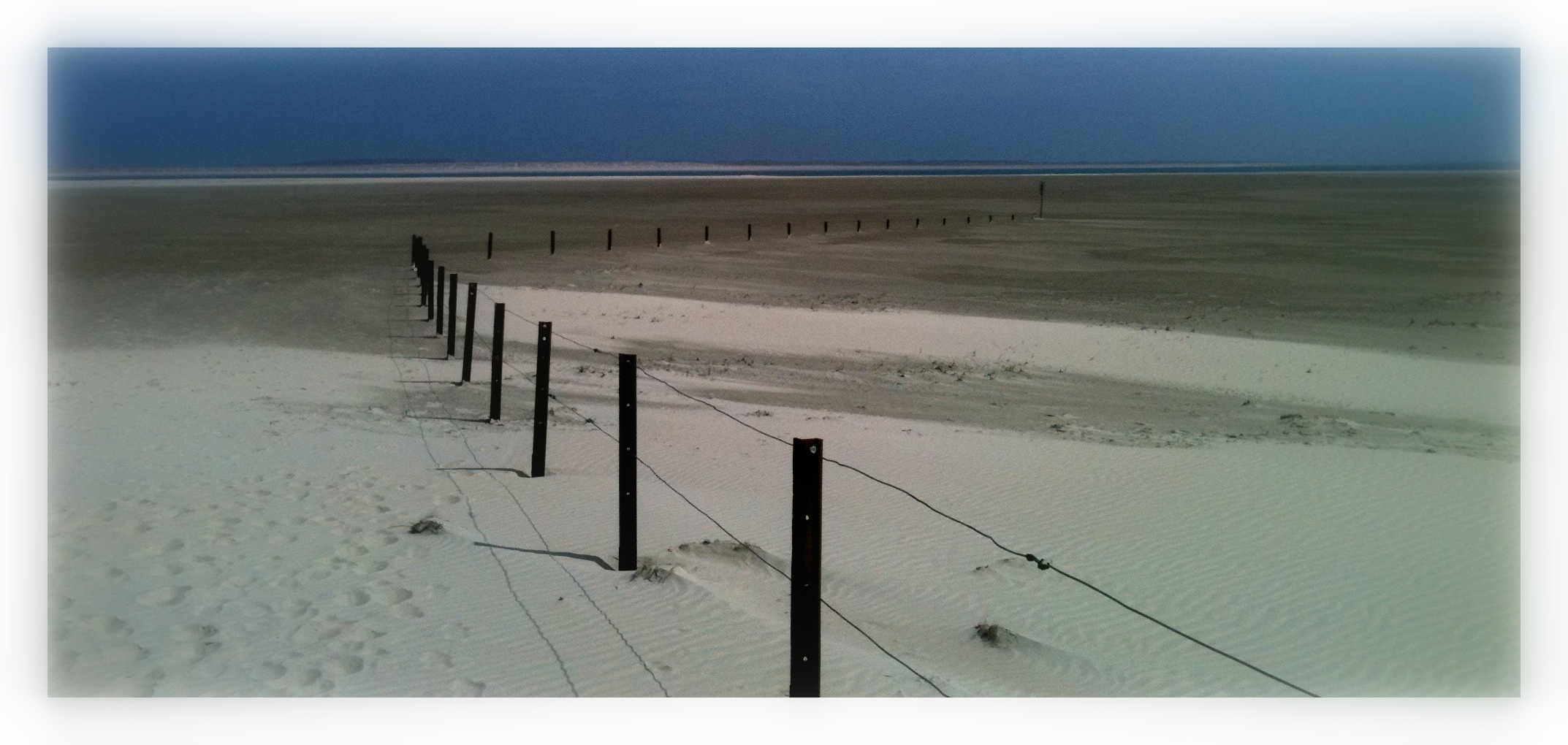 - Erde - Europa - Nordsee - Baltrum - Inselende -