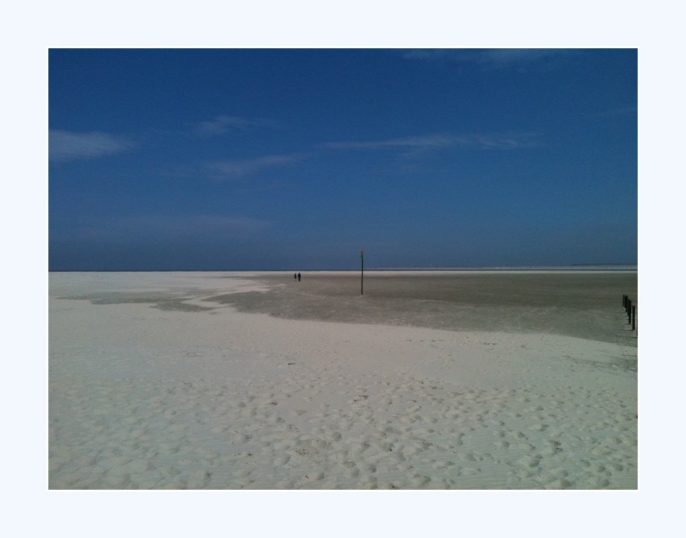 - Erde - Europa - Nordsee - Baltrum - Inselende - Wattenmeer -