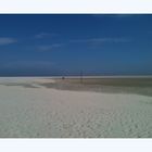 - Erde - Europa - Nordsee - Baltrum - Inselende - Wattenmeer -