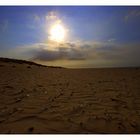 - Erde - Europa - Nordsee - Baltrum - über dem Sand von Baltrum