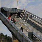 Erdinger Arena Oberstdorf (Startposition von der Schanze HS 106)