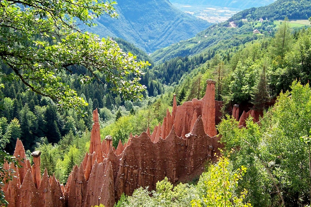 Erdpyramiden auf dem Ritten