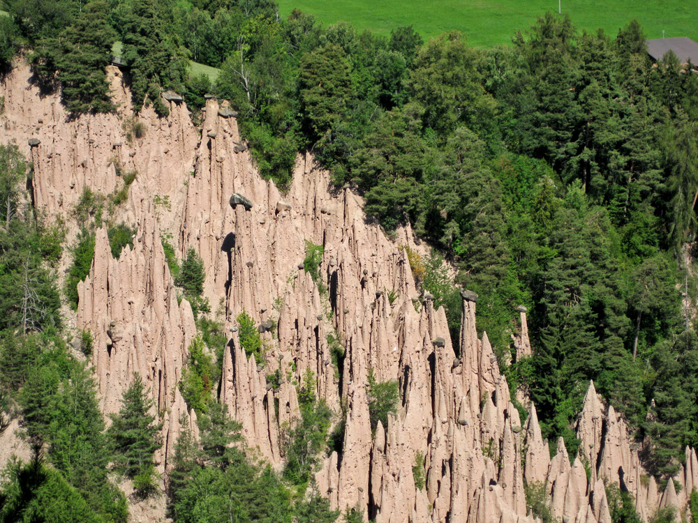 Erdpyramiden auf dem Ritten