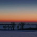 Erdschatten am Horizont