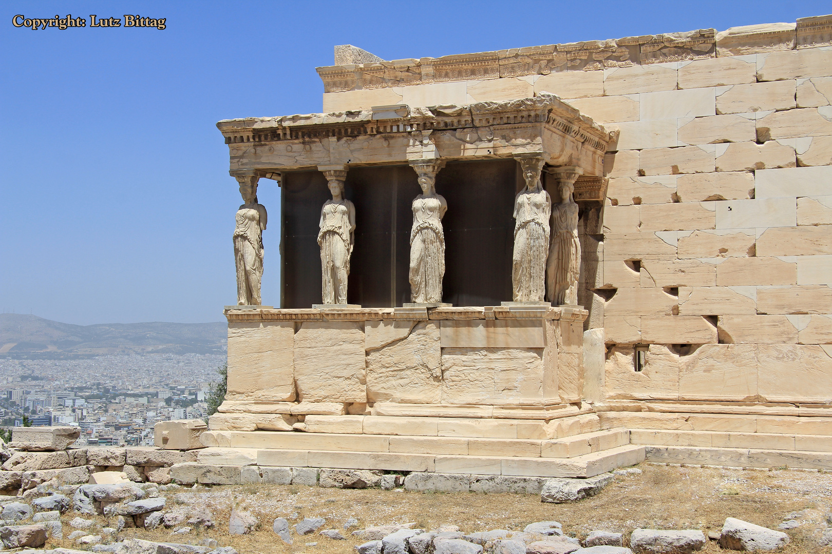 Erechtheion - auf der Acropolis (Athen)