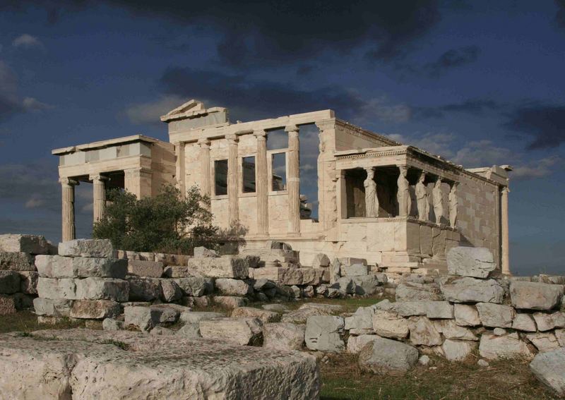 Erechtheion auf der Akropolis in Athen
