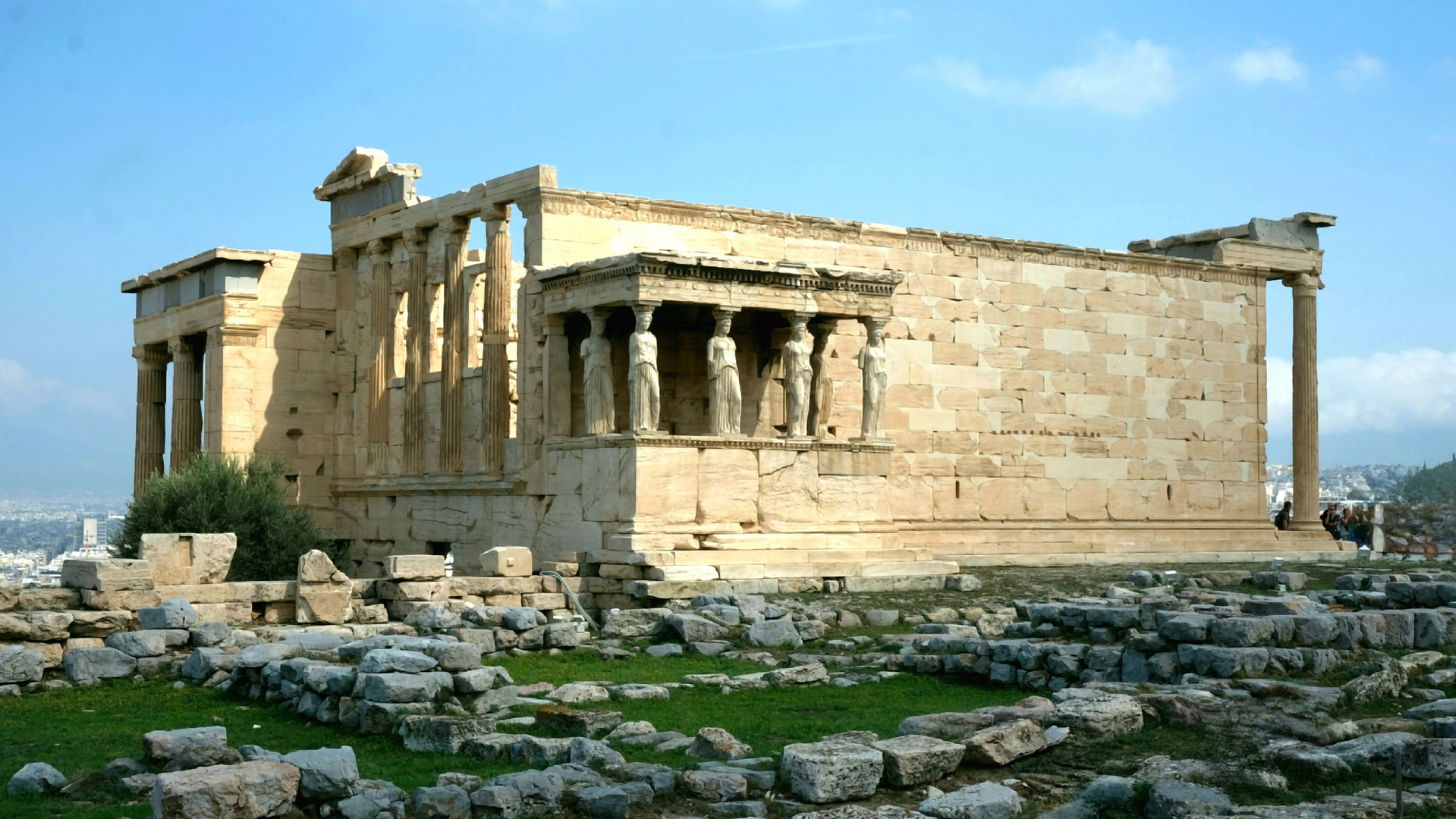 Erechtheion ist ein Tempel 