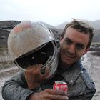Erfrischende Coke nach Schlammlawine im Atlas-Gebirge