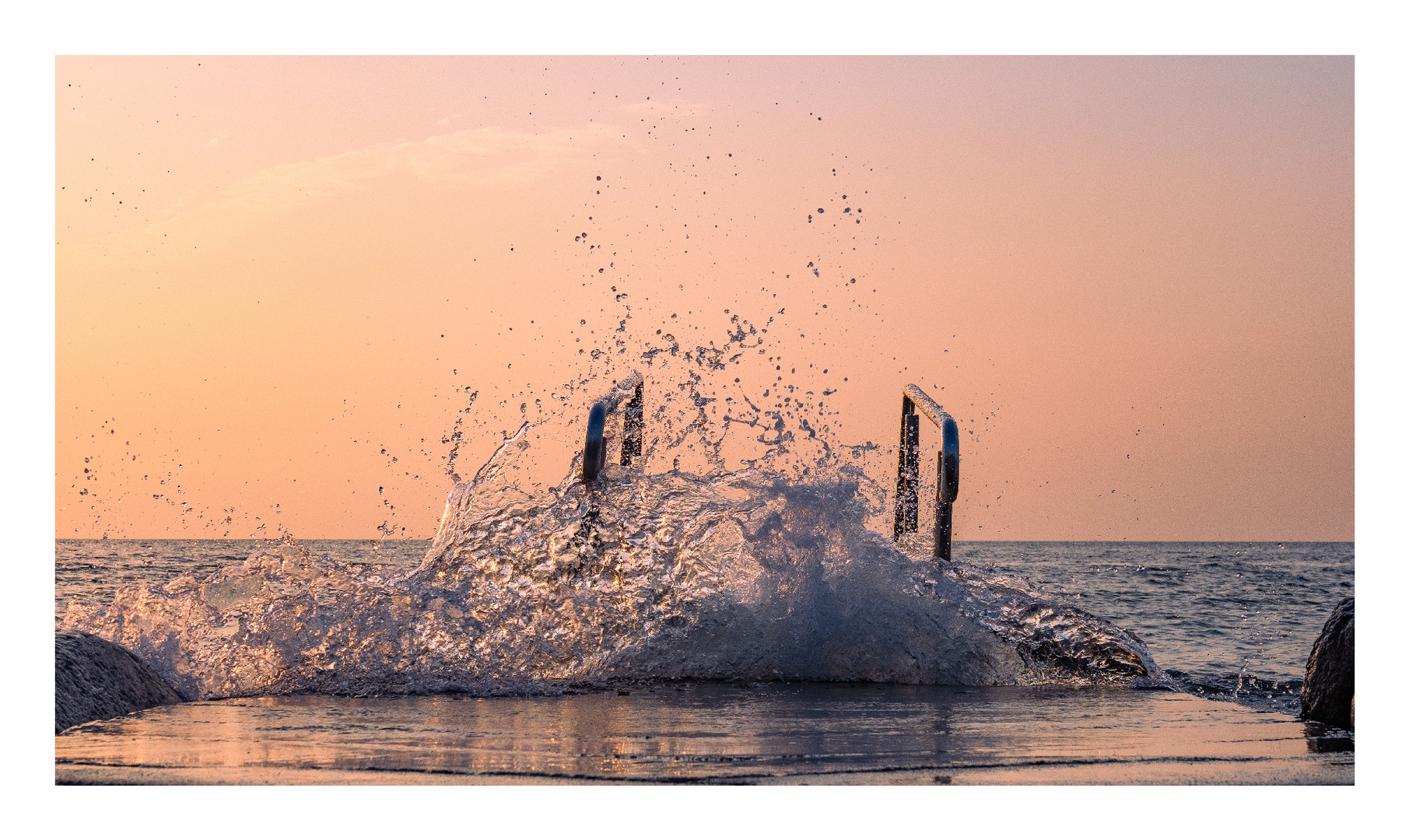 Erfrischung in der Ostsee