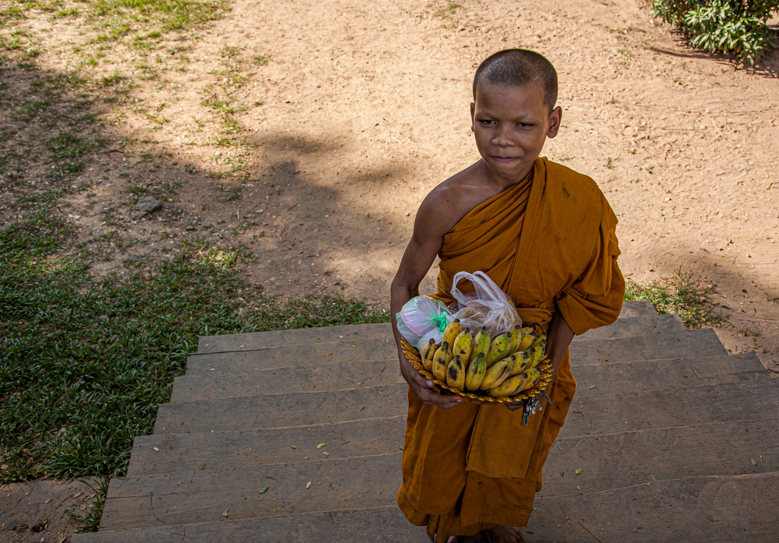 Erfrischungsangebot in Angkor Wat