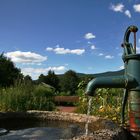 Erfrischungsspender - Brunnen im Kurpark von Inzell