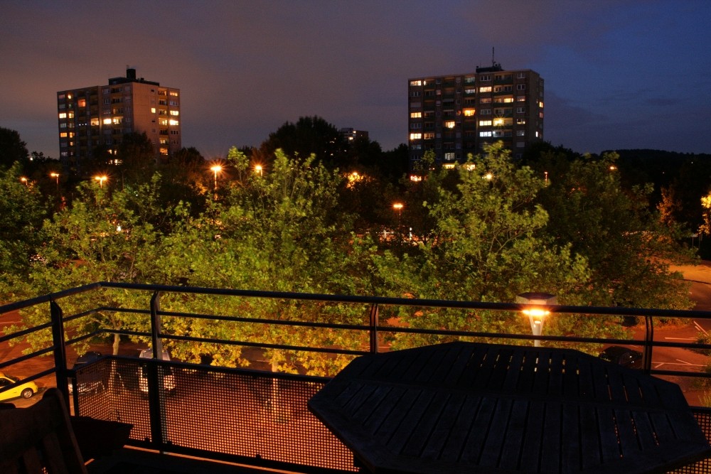 Erftstadt City at night