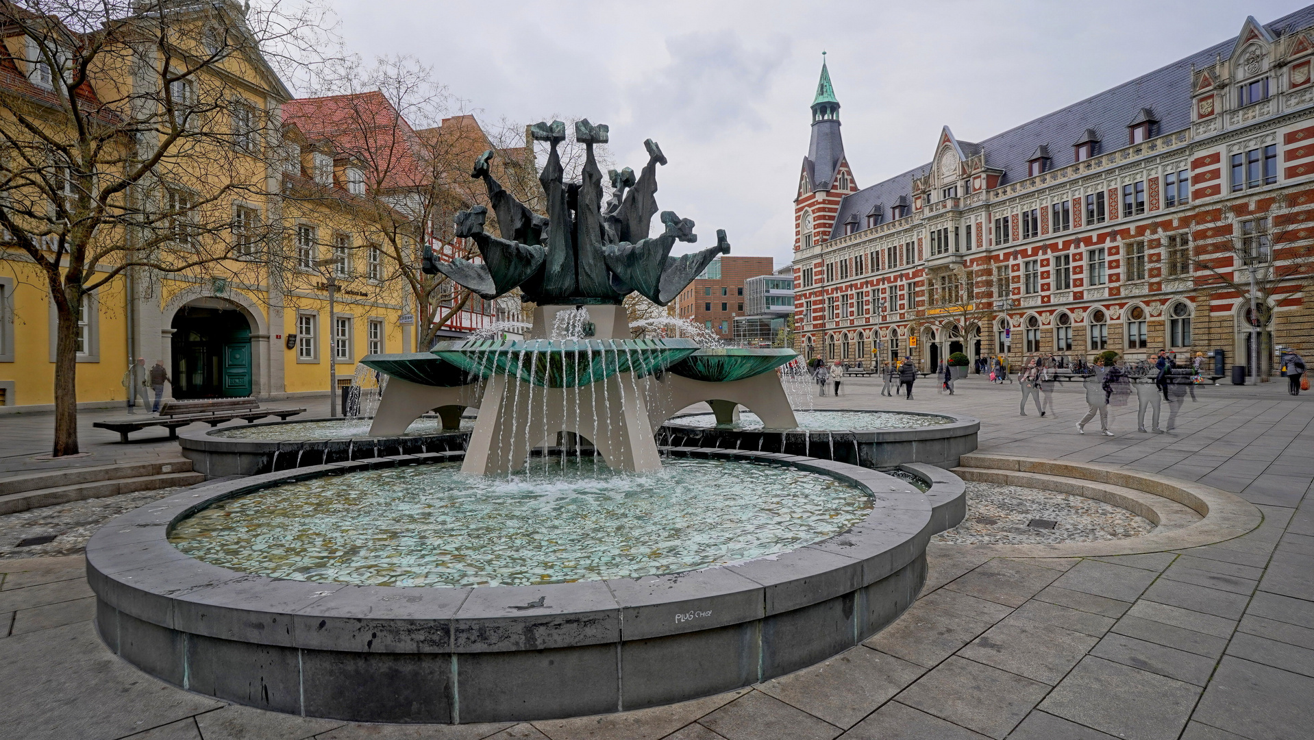 Erfurt, Angerbrunnen, 2 (Erfurt, el fuente "Angerbrunnen", 2)