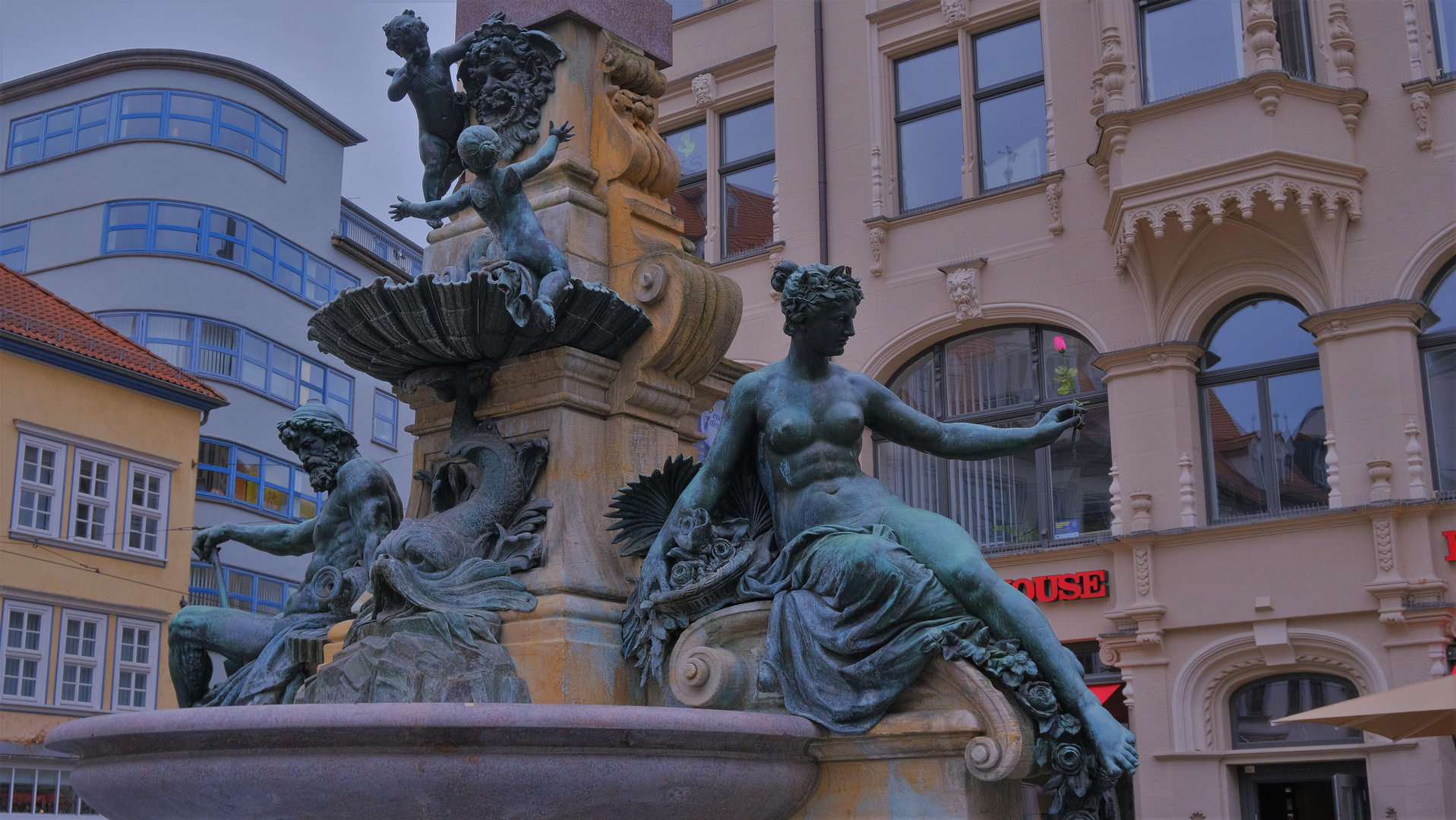 Erfurt, Angerbrunnen (Erfurt, el fuente "Angerbrunnen")